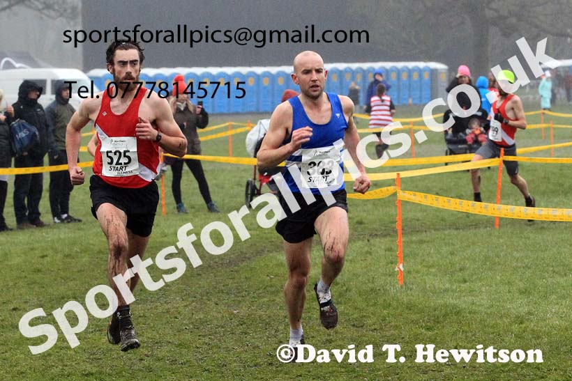 Senior Mens 2023 Northern Cross Country Champs., Witton Park, Blackburn. Photo: David T. Hewitson/Sports for All Pics